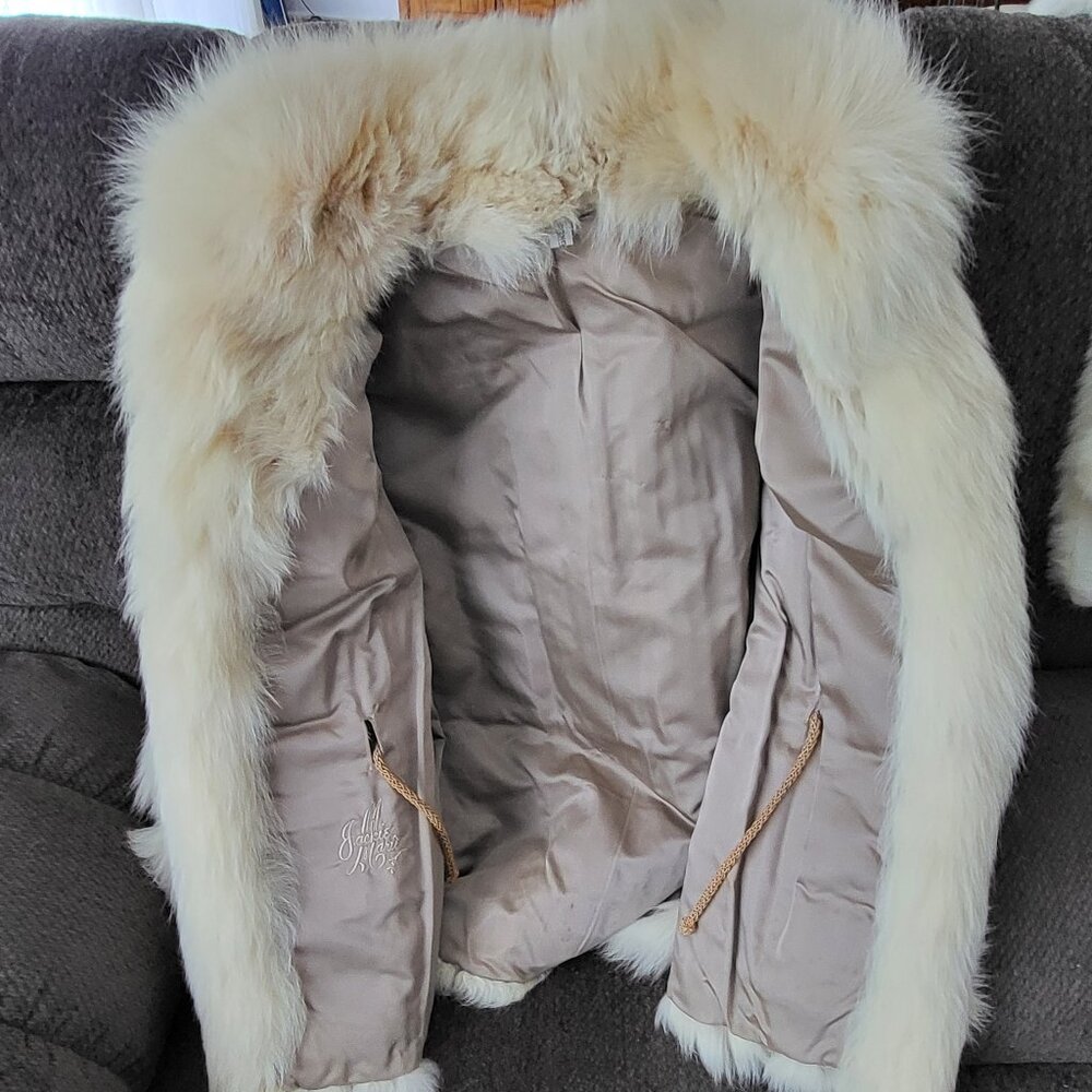 Silver Fox Fur Jacket - image 4